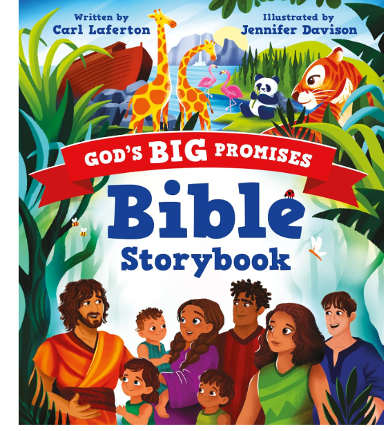 God’s Big Promises Bible Storybook by Carl Laferton (Author), Jennifer Davison (Illustrator) Format: Hardcover
