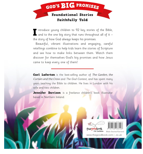 God’s Big Promises Bible Storybook by Carl Laferton (Author), Jennifer Davison (Illustrator) Format: Hardcover - Image 2