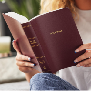 NKJV, Gift and Award Bible, Leather-Look, Burgundy, Red Letter, Comfort Print: Holy Bible, New King James Version