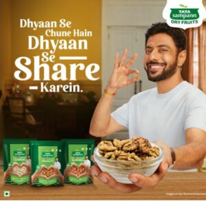 Tata Sampann Premium Walnut Kernels, 200g, Dried Akhrot Giri, Healthy Snacks, Walnuts without Shell, Deluxe Size, Flavorful & Crunchy Nuts, Dry Fruits, Rich in Omega 3, Protein & Magnesium