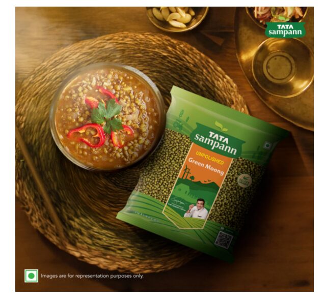 Tata Sampann Unpolished Green Moong Dal (Whole), 500gm - Image 2