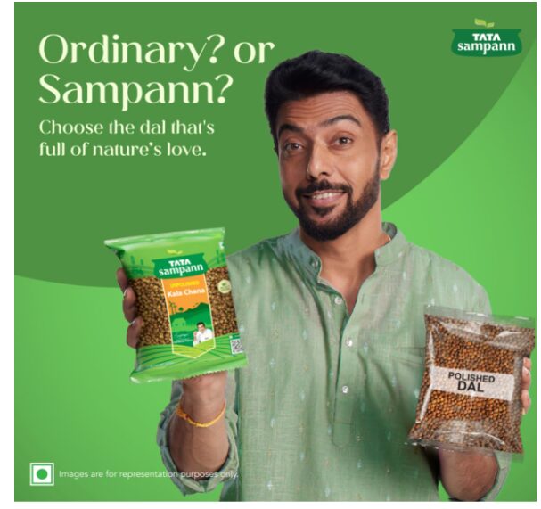 Tata Sampann Unpolished Kala (Black, Brown) Chana, 1kg - Image 2