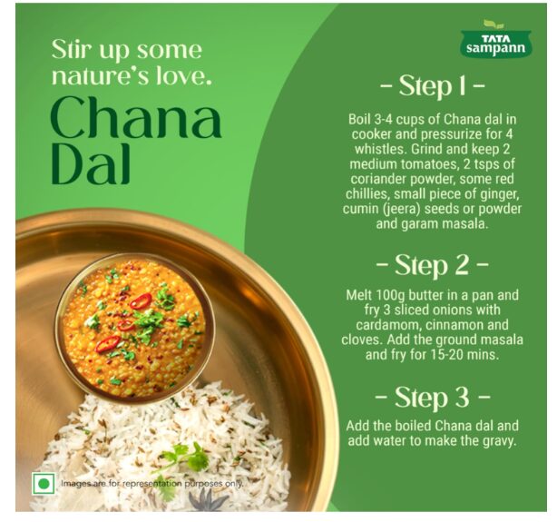 Tata Sampann Chana Dal, 500g - Image 2