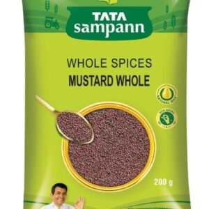 Tata Sampann Mustard Whole, 200g