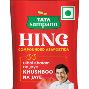 Tata Sampann Hing, Compounded Asafoetida (Bandhani Hing), 50g, Recommended by Chef Sanjeev Kapoor, Strong Flavour & Aroma