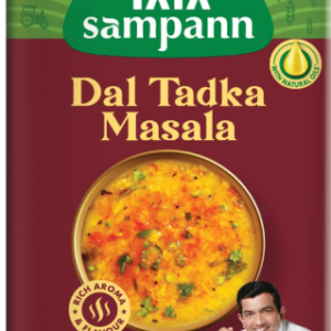 Tata Sampann Dal Tadka Masala with Natural Oils, 100g, Dal Tadka Masala Powder, Crafted by Chef Sanjeev Kapoor, With Chef’s Exclusive Tip, Rich Aroma & Flavour