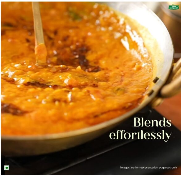 Tata Sampann Dal Tadka Masala with Natural Oils, 100g, Dal Tadka Masala Powder, Crafted by Chef Sanjeev Kapoor, With Chef’s Exclusive Tip, Rich Aroma & Flavour - Image 2