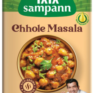 Tata Sampann Chhole Masala with Natural Oils, 100g, Chole Masala Powder, Crafted by Chef Sanjeev Kapoor, With Chef’s Exclusive Tip, Rich Aroma & Flavour
