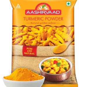 Aashirvaad Turmeric Powder, 100g, Natural Golden Turmeric Powder with No Added Flavours and Colours