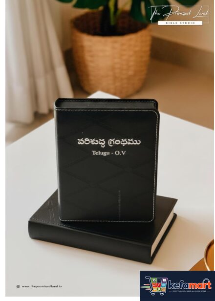 TELUGU BIBLE - SMALL SIZE with Zip (Golden Edges - Contains Old and New Testament) - Image 2