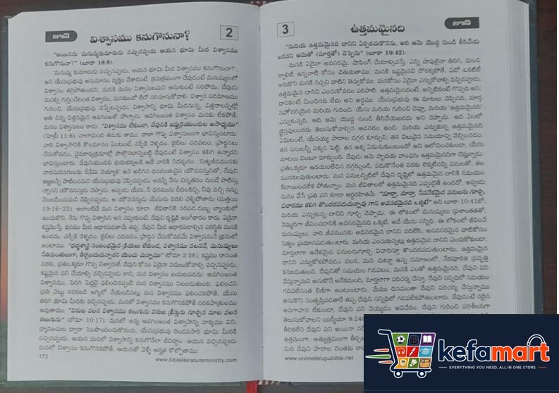 అనుదిన ధ్యానములు Daily Devotions, Telugu Language Devotional Book - Image 2