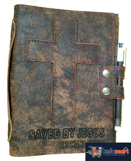 Antigo Leather Holy Bible Cover/Case with Pen Loop for Hindi Telugu Tamil English KJV NKJV BSI Size