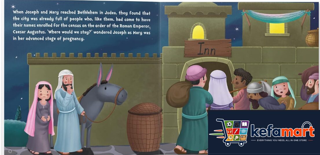 My First Illustrated Bible Story: The Birth of Christ - Image 2