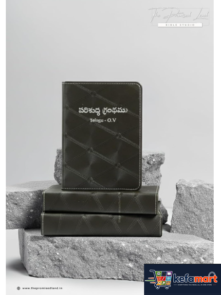 TELUGU BIBLE - SMALL SIZE with Zip (Golden Edges - Contains Old and New Testament) - Image 2