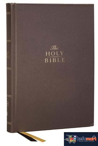 KJV Holy Bible with 73,000 Center-Column Cross References, Hardcover, Red Letter, Comfort Print: King James Version: King James Version, Center-Column Reference Bible, Red Letter, Comfort Print