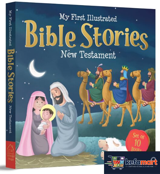 My First Illustrated Bible Stories New Testament (Boxed Set of 10 Books)