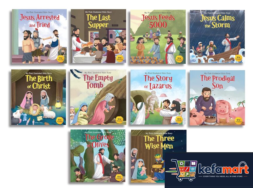 My First Illustrated Bible Stories New Testament (Boxed Set of 10 Books) - Image 2
