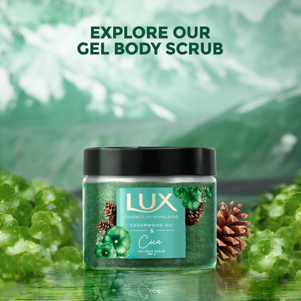 Lux Essence of Himalayas | Cedarwood Oil & Cica|100% Natural himalayan oil | Soothing Body Wash 400 ml - Image 2