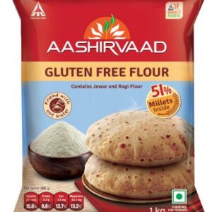 Aashirvaad Nature’s Superfoods Gluten Free Flour, 1kg Pack, 100% Pure & Natural and Wheat Free | High Fibre Atta