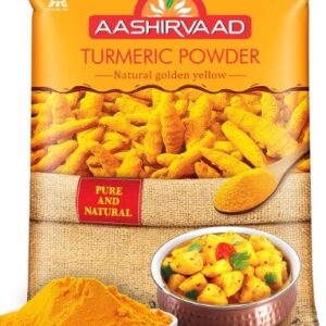 Aashirvaad Turmeric Powder, 100g, Natural Golden Turmeric Powder with No Added Flavours and Colours