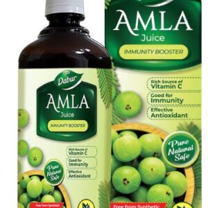 Dabur Amla Juice: Rich Source of Vitamin C and Antioxidants for Immunity boosting |Pure, Natural and 100% Ayurvedic Juice -1L