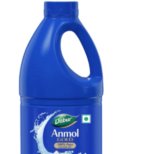 Dabur Anmol Gold 100% Pure Coconut Oil - 900ML | Natural | Nariyal Tel | Handpicked Sundried Coconuts | Multipurpose Oil