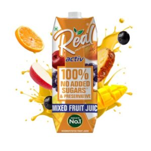 Real Activ Mixed Fruit Juice - 1l
