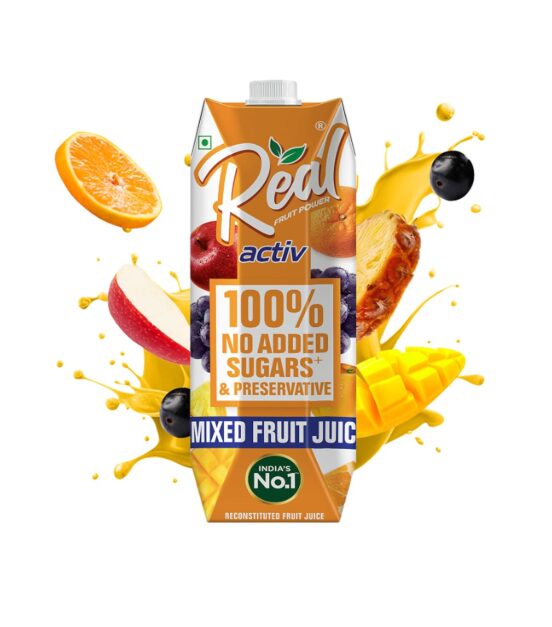 Real Activ Mixed Fruit Juice - 1l