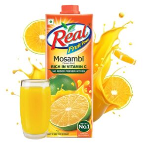 Real Fruit Power Mosambi Juice -1L