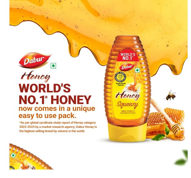Dabur Honey - 800g (400g x 2, Buy 1 Get 1 Free) | 100% Pure | World's No.1 Honey Brand with No Sugar Adulteration | For Fitness & Health | Natural Immunity Booster | 100% Indigenous | Rich in Antioxidants & Minerals - Image 2