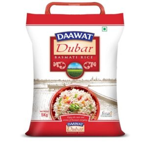 Daawat Dubar, Full Grain, Aged, Aromatic Basmati Rice(Old), 5 Kg