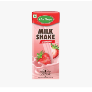 Heritage Strawberry Milkshake, 180 ml Tetra Pack