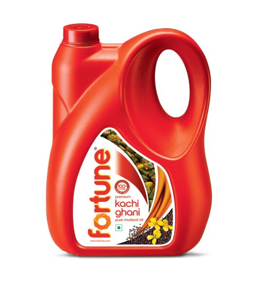 Fortune Premium Kachi Ghani Pure Mustard Oil, 4.5 Kg Jar