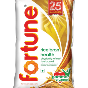 Fortune Rice Bran Health Oil | Reduces Bad Cholesterol | Rich in Gamma Oryzanol | 1L/870g pouch[weight may vary]