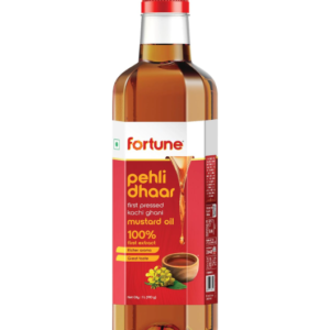 Fortune Pehli Dhaar First Pressed Kachi Ghani Mustard Oil 1 L
