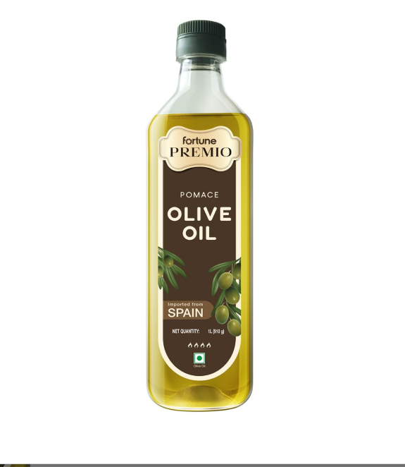 Fortune Premio Pomace Olive Oil 1L | High Smoke Point | Ideal for Deep Frying | Premium Olive Oil - Image 2