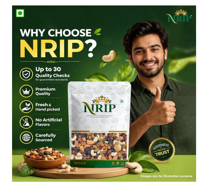 NRIP Premium Raisin with Seed (Munakka) Abjosh 200 Gm - Image 2
