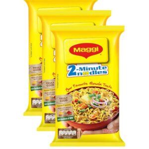 Maggi 2 Minute Instant Noodles - Masala, 140g (Pack of 3)