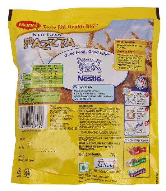 Maggi 2 Minute Masala Noodles, 32 grams - Image 2