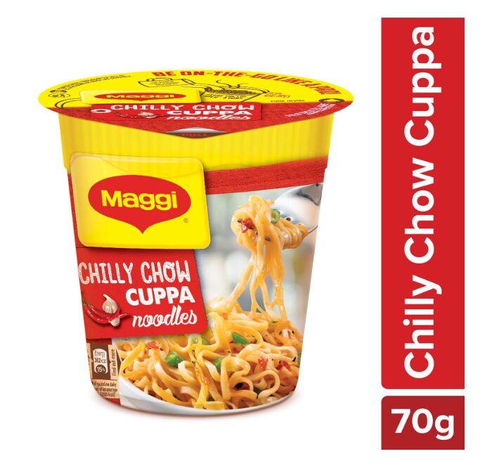 Nestle Maggi Cuppa Noodles, Chilli Chow - 70g Cup
