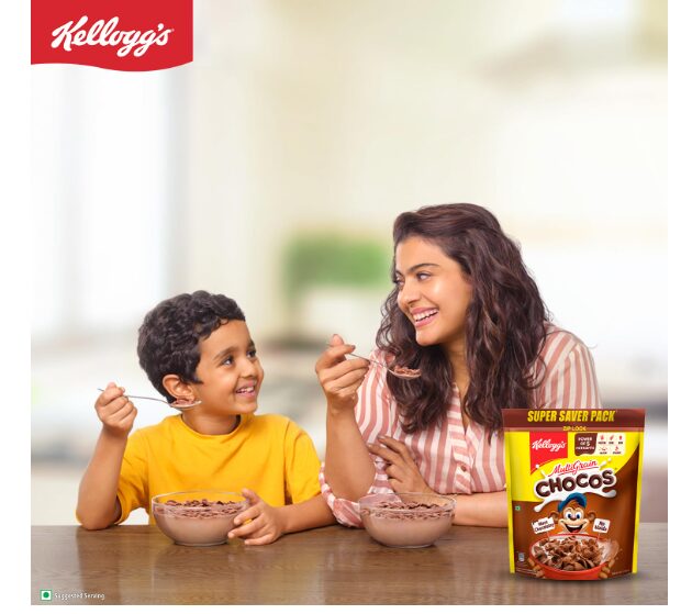 Kellogg's Multigrain Chocos, 1.05kg | Multigrain Energy, More Chocolatey | No-Maida | Power Of 5 Nutrients Protein, Fibre, Iron, Calcium, Vitamins | Kids Breakfast Cereal - Image 2