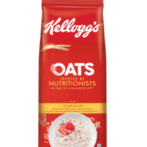 Kellogg's Oats 2kg, Trusted by Nutritionists | Energy of 2 Rotis, Protein of 1 Bowl Dal, Fibre of 1 Guava, High in Protein & Fibre, Low in Sodium | Breakfast Oats