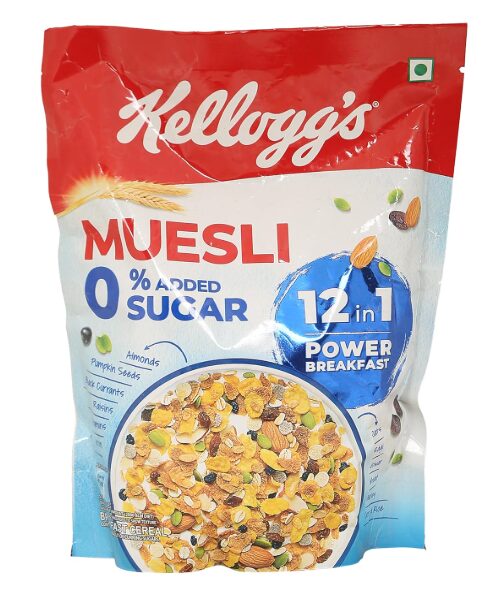 Kellogg's No Added Sugar Muesli, 400 gm