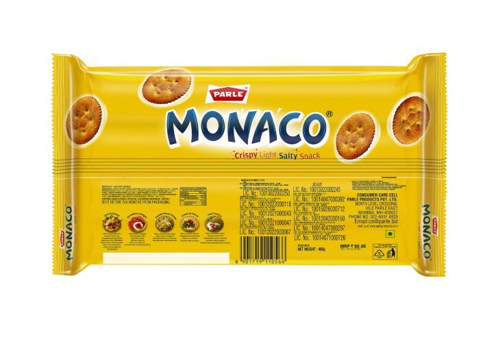 Parle Monaco Classic, 371.2g/400g (Weight May Vary) - Image 2