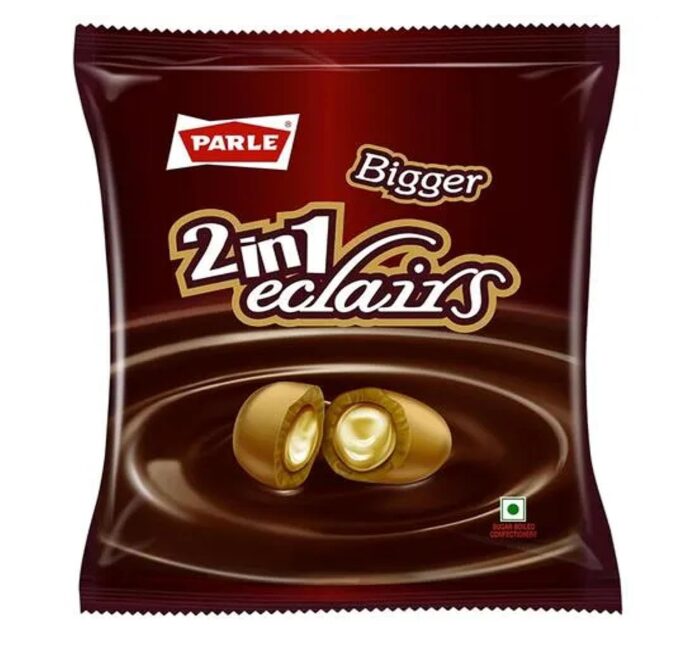 Parle 2 In 1 Eclairs Toffee, 201.96gm