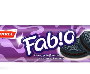 Parle Fabio Chocolate Crème Sandwich Biscuits, 120g