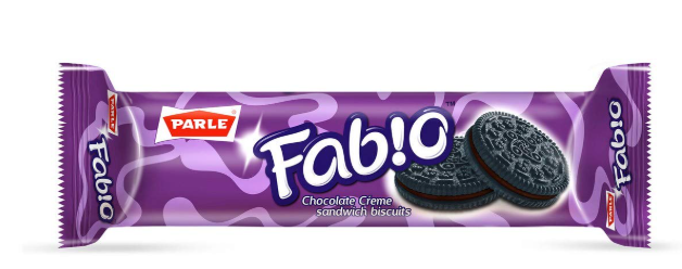 Parle Fabio Chocolate Crème Sandwich Biscuits, 120g