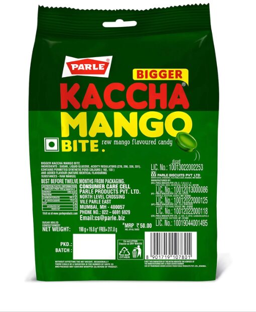Parle Bigger Mango bite 214g - Image 2