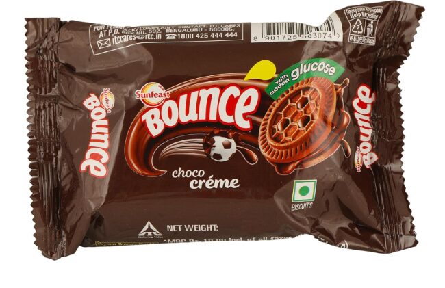 Sunfeast Bounce Choco Creme Biscuits, 58g