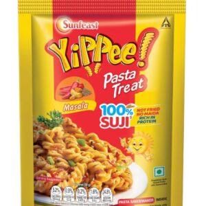 Sunfeast YiPPee! Pasta Treat|Masala|Soft & Creamy Pasta|Instant Pasta Made With Suji/ Rava 65/70/74.7 Grams(weight may vary)